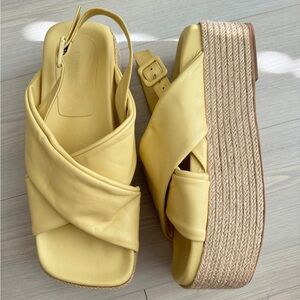Paloma Barcelo Zia platform sandals EU 41 Size 10-10.5